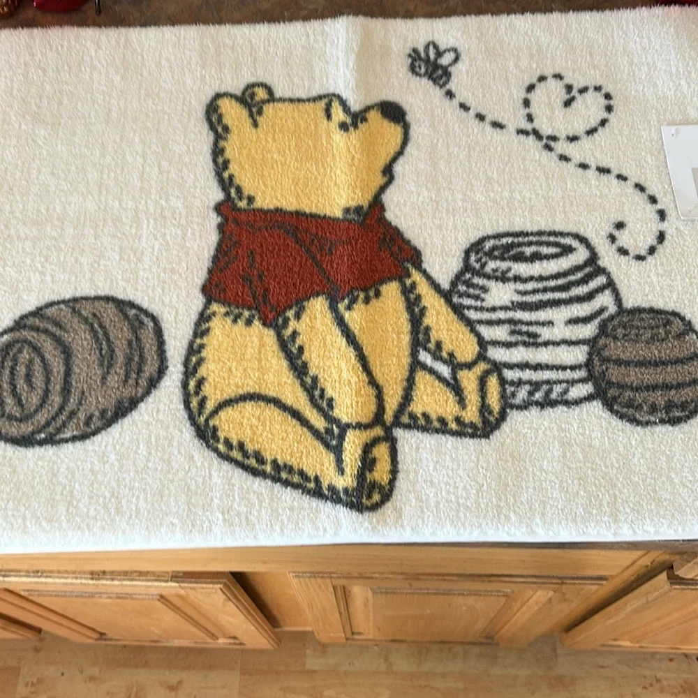 Disney Winnie The Pooh Bath Accent Rug